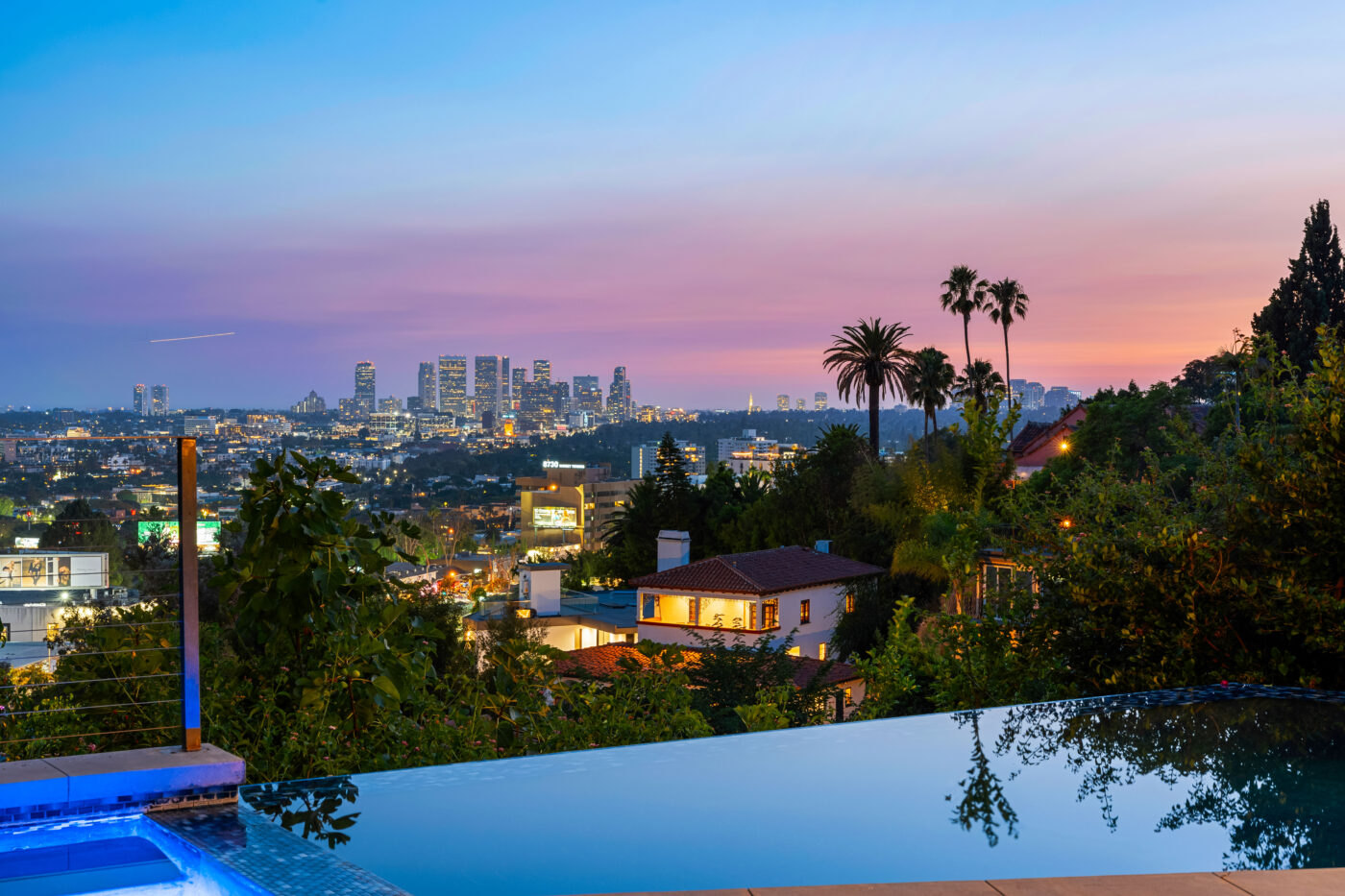 1383 Miller Pl (1 of 118)-Pool sunset